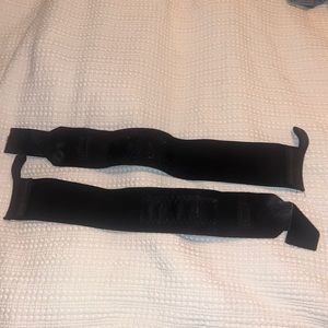 SBD All black Phantom wrist wraps